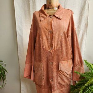 Over sized shirt dress